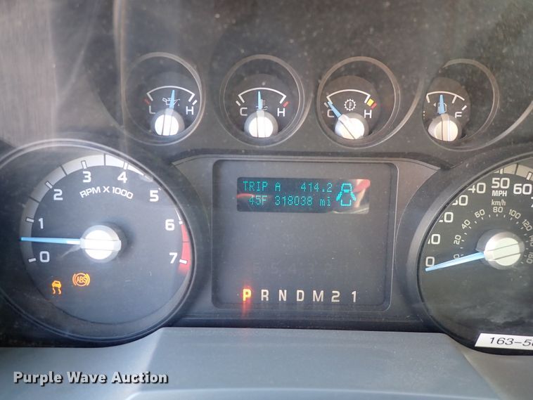 image for item DI1794 2011 Ford F250 Super Duty  Crew Cab utility bed pickup truck