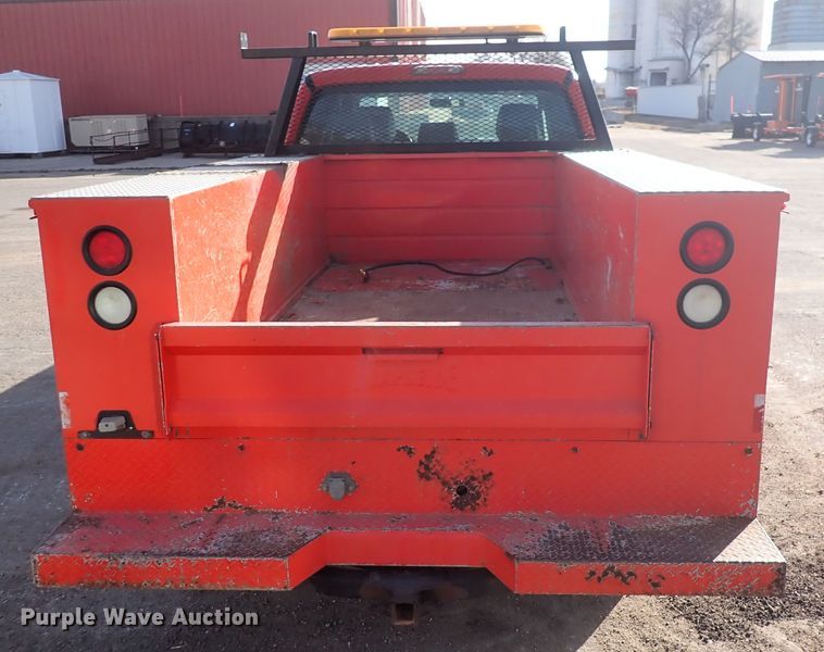 image for item DI1795 2011 Ford F250 Super Duty  Crew Cab utility bed pickup truck