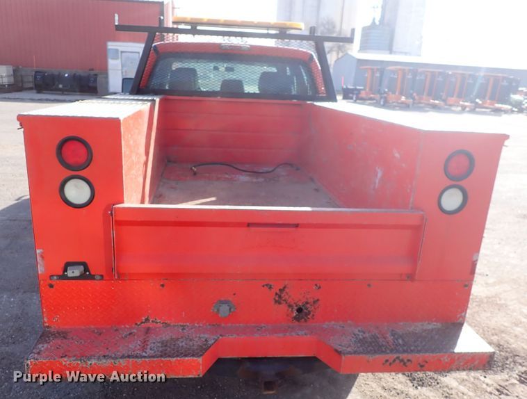 image for item DI1795 2011 Ford F250 Super Duty  Crew Cab utility bed pickup truck