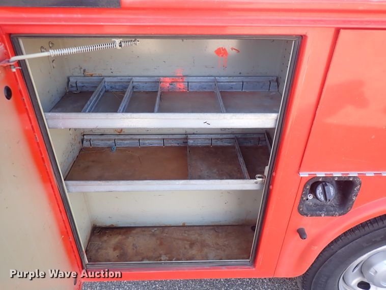 image for item DI1798 2011 Ford F250 Super Duty  Crew Cab utility bed pickup truck