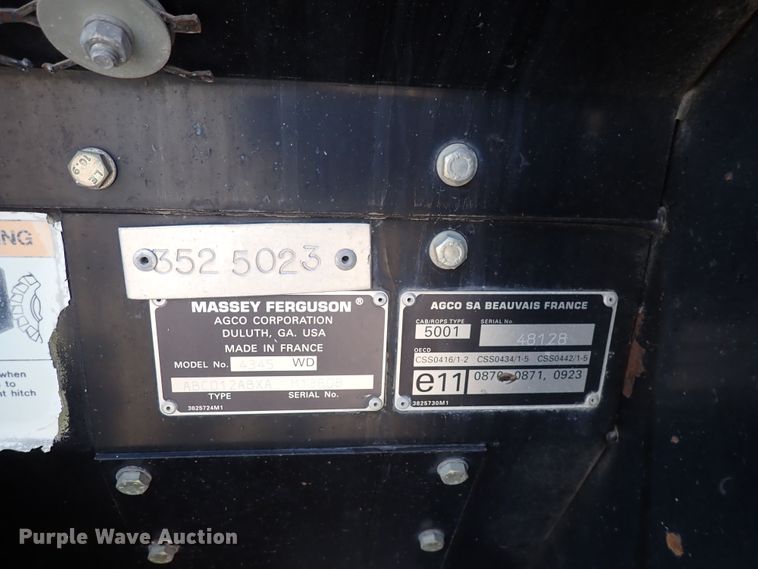 image for item DI1799 2003 Massey Ferguson 4345  tractor