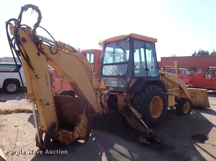 image for item DI1811 1997 John Deere 310E  backhoe