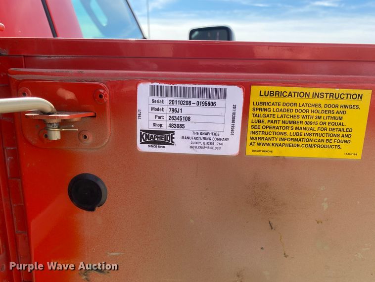 image for item DM8308 2011 Ford F250 Super Duty  utility bed pickup truck