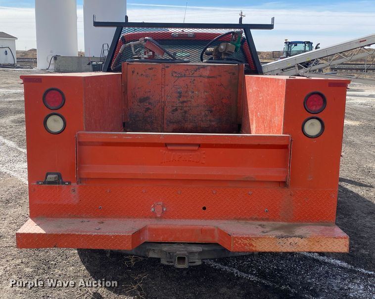 image for item DM8315 2010 Ford F250 Super Duty  Crew Cab utility bed pickup truck