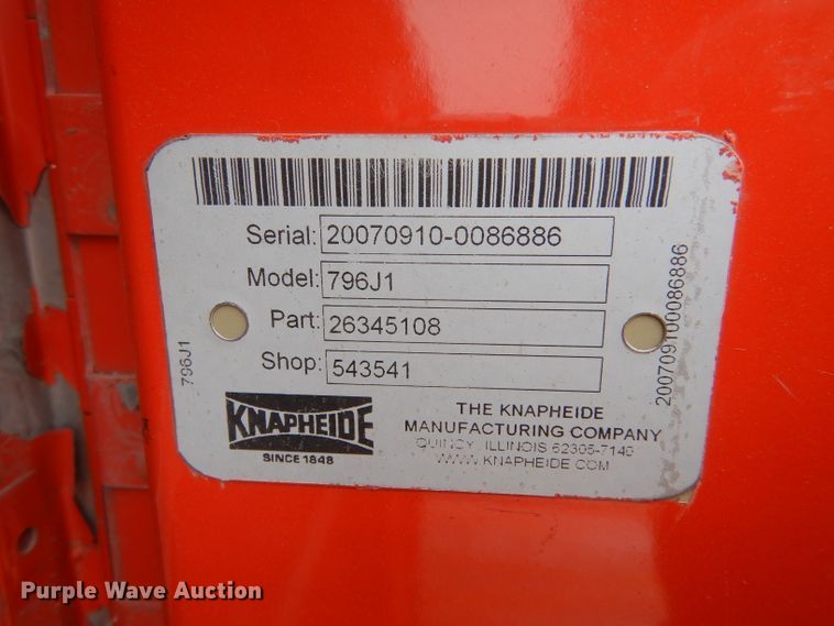 image for item IE9651 2008 Ford F250 Super Duty XL  Crew Cab utility bed pickup truck