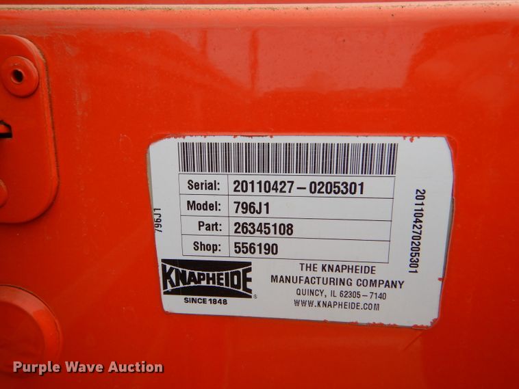 image for item IE9652 2011 Ford F250 Super Duty XL  utility bed pickup truck