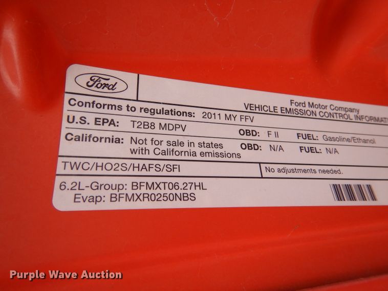 image for item IE9652 2011 Ford F250 Super Duty XL  utility bed pickup truck