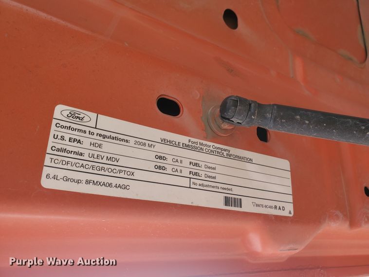 image for item IE9660 2008 Ford F250 Super Duty XL  pickup truck