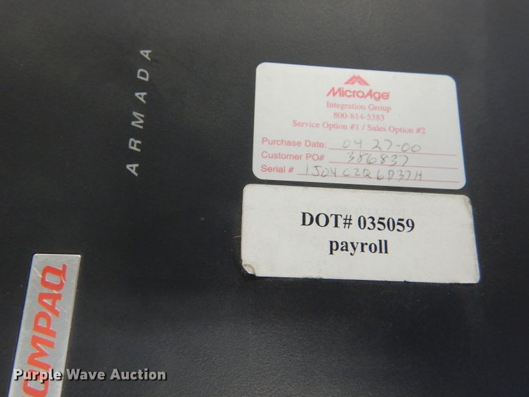 image for item IE9676 (14) Compaq laptops