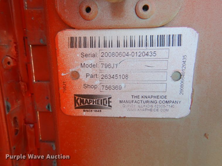 image for item IE9677 2008 Ford F250 Super Duty XL  utility bed pickup truck