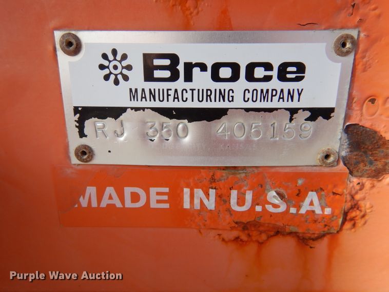 image for item IE9683 2006 Broce RJ-350  broom