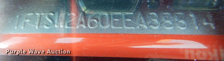 image for item IE9689 2014 Ford F250 Super Duty XL  Crew Cab utility bed pickup truck