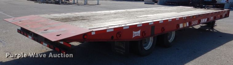 image for item IE9691 2008 Landoll 345D  tilt deck equipment trailer