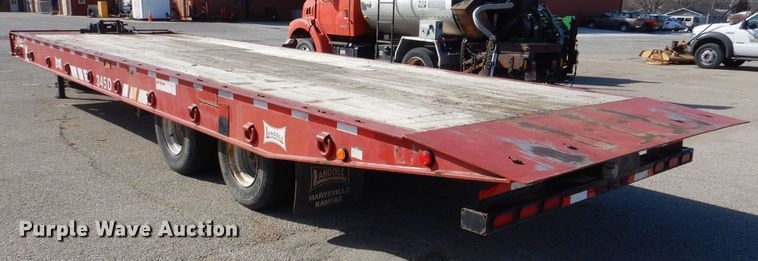 image for item IE9691 2008 Landoll 345D  tilt deck equipment trailer