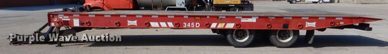 image for item IE9691 2008 Landoll 345D  tilt deck equipment trailer