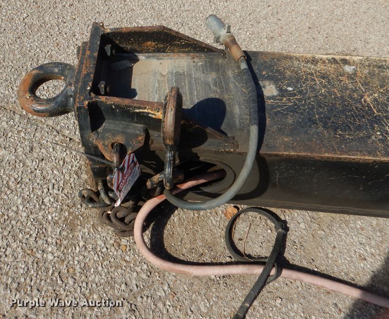 image for item IE9691 2008 Landoll 345D  tilt deck equipment trailer