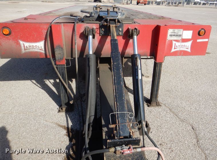 image for item IE9691 2008 Landoll 345D  tilt deck equipment trailer