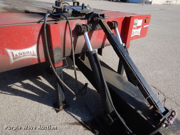 image for item IE9691 2008 Landoll 345D  tilt deck equipment trailer