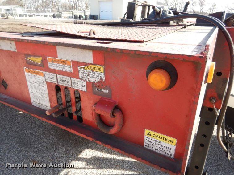 image for item IE9691 2008 Landoll 345D  tilt deck equipment trailer