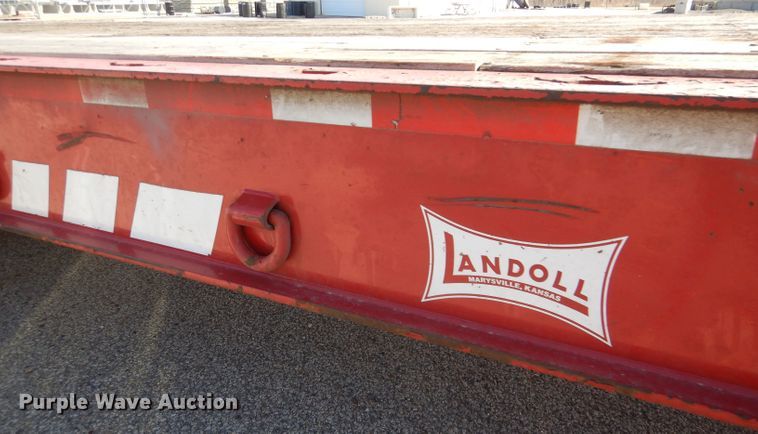 image for item IE9691 2008 Landoll 345D  tilt deck equipment trailer
