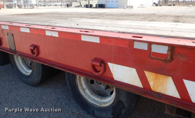 image for item IE9691 2008 Landoll 345D  tilt deck equipment trailer