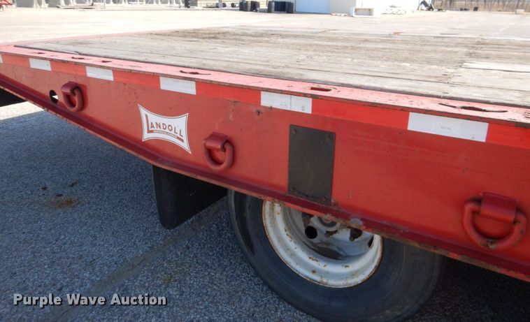 image for item IE9691 2008 Landoll 345D  tilt deck equipment trailer