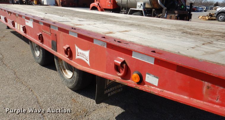image for item IE9691 2008 Landoll 345D  tilt deck equipment trailer