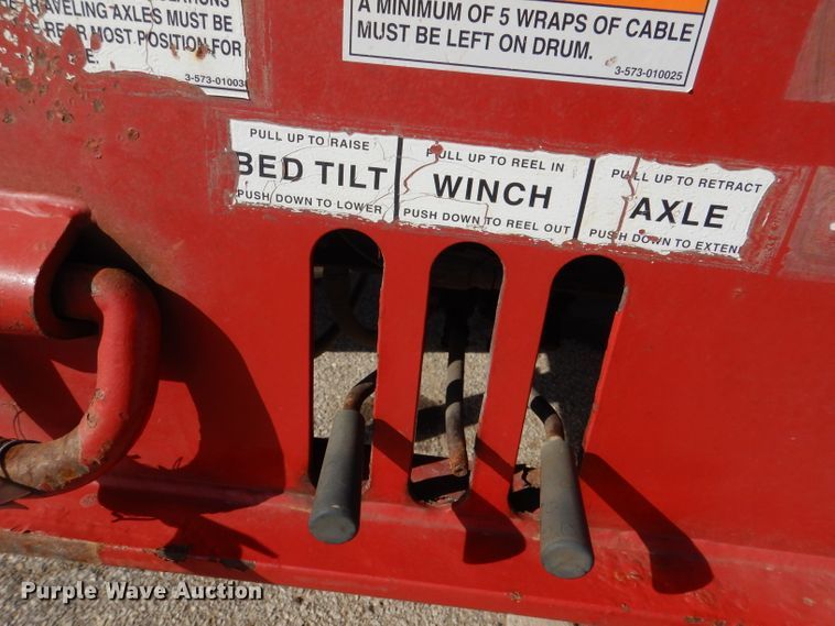 image for item IE9691 2008 Landoll 345D  tilt deck equipment trailer