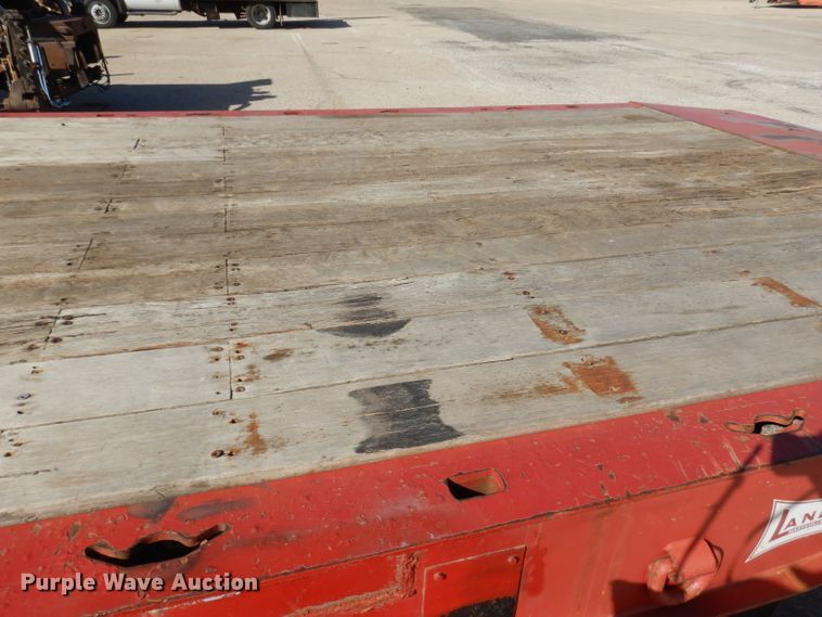 image for item IE9691 2008 Landoll 345D  tilt deck equipment trailer