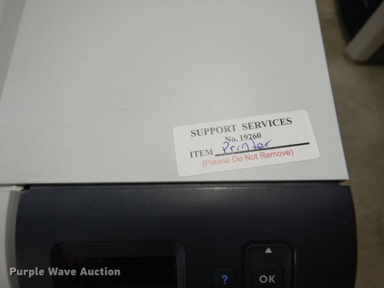 image for item LK9536 HP Laserjet CP4525 printer