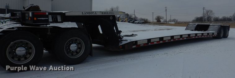 image for item DH8194 2007 Landoll 835  lowboy equipment trailer