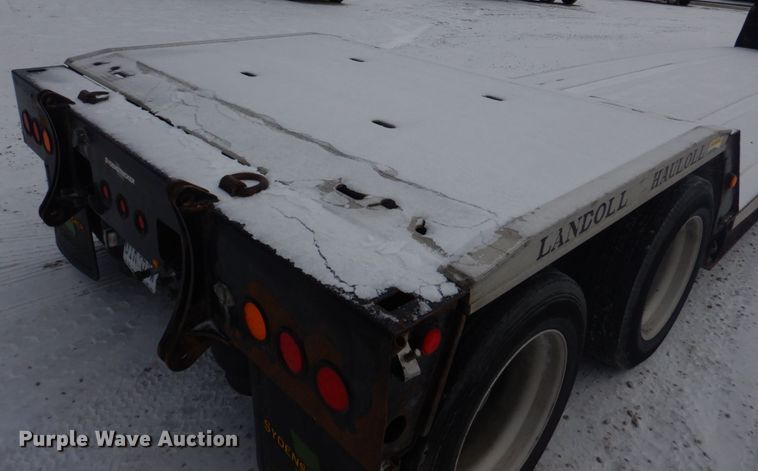 image for item DH8194 2007 Landoll 835  lowboy equipment trailer