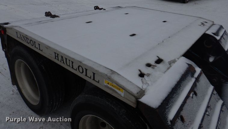 image for item DH8194 2007 Landoll 835  lowboy equipment trailer