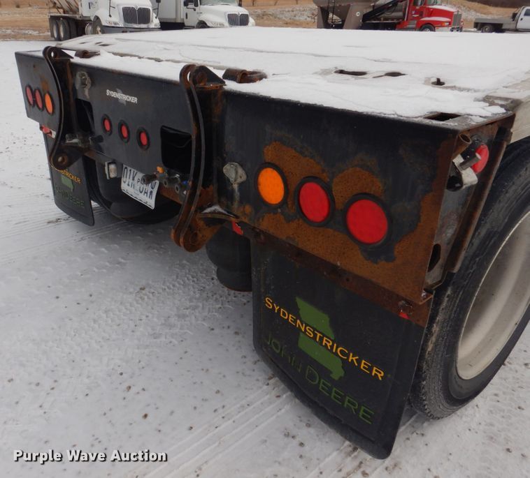 image for item DH8194 2007 Landoll 835  lowboy equipment trailer