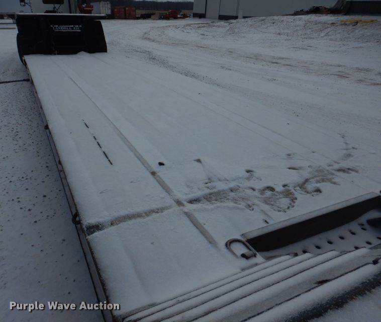 image for item DH8194 2007 Landoll 835  lowboy equipment trailer