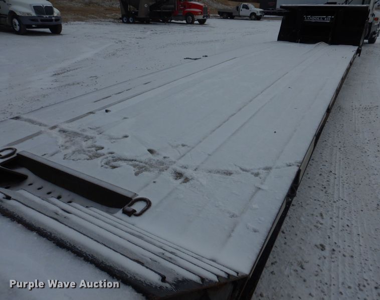 image for item DH8194 2007 Landoll 835  lowboy equipment trailer
