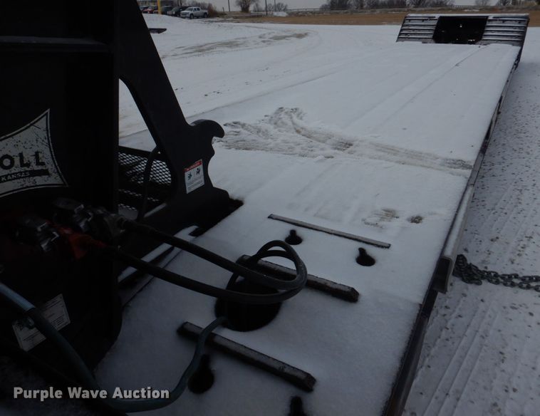 image for item DH8194 2007 Landoll 835  lowboy equipment trailer