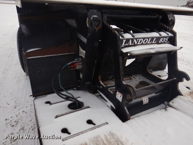 image for item DH8194 2007 Landoll 835  lowboy equipment trailer