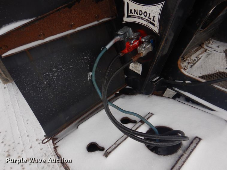 image for item DH8194 2007 Landoll 835  lowboy equipment trailer