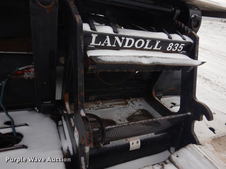 image for item DH8194 2007 Landoll 835  lowboy equipment trailer