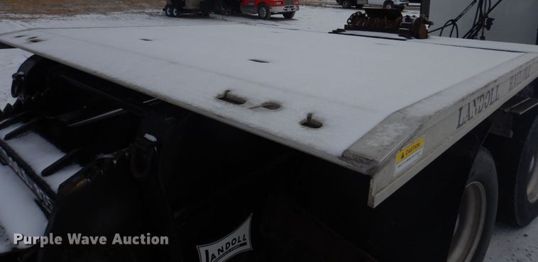 image for item DH8194 2007 Landoll 835  lowboy equipment trailer
