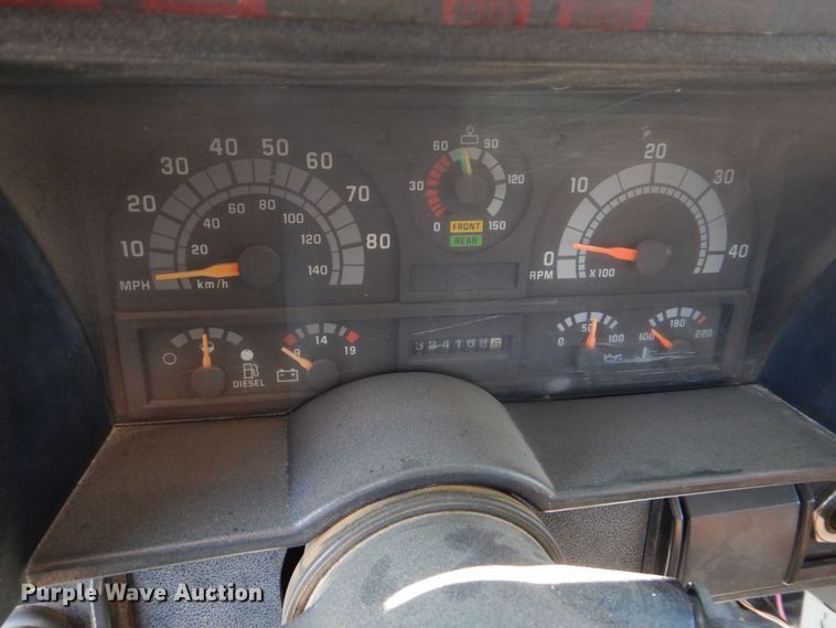 image for item DH8196 1992 Chevrolet Kodiak C6500  flatbed truck