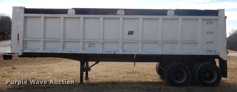 image for item DH8201 1977 East  end dump trailer