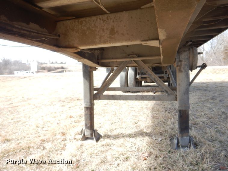 image for item DH8201 1977 East  end dump trailer