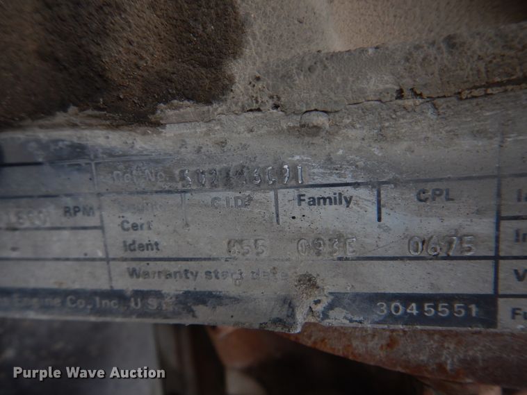 image for item DH8202 1986 International 9370  semi truck