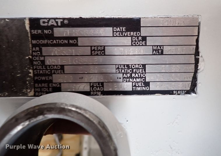 image for item DI1829 1987 Peterbilt 359  semi truck