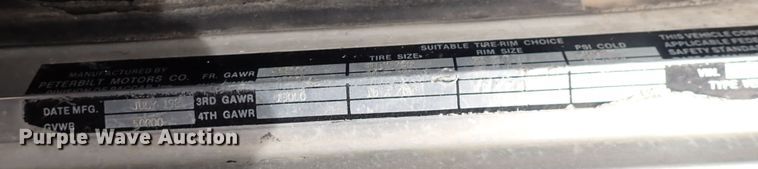 image for item DI1829 1987 Peterbilt 359  semi truck