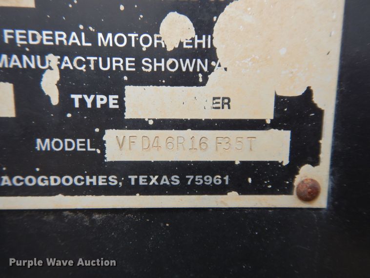 image for item DI8695 2013 Viking  drop deck equipment trailer