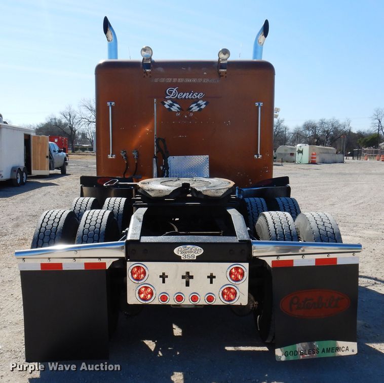 image for item DJ0810 1984 Peterbilt 359  semi truck
