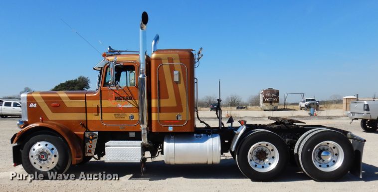image for item DJ0810 1984 Peterbilt 359  semi truck